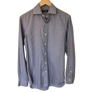 Polo Ralph Lauren Long Sleeve Button-Down Dress Shirt Mens Size 15 Wedding Guest